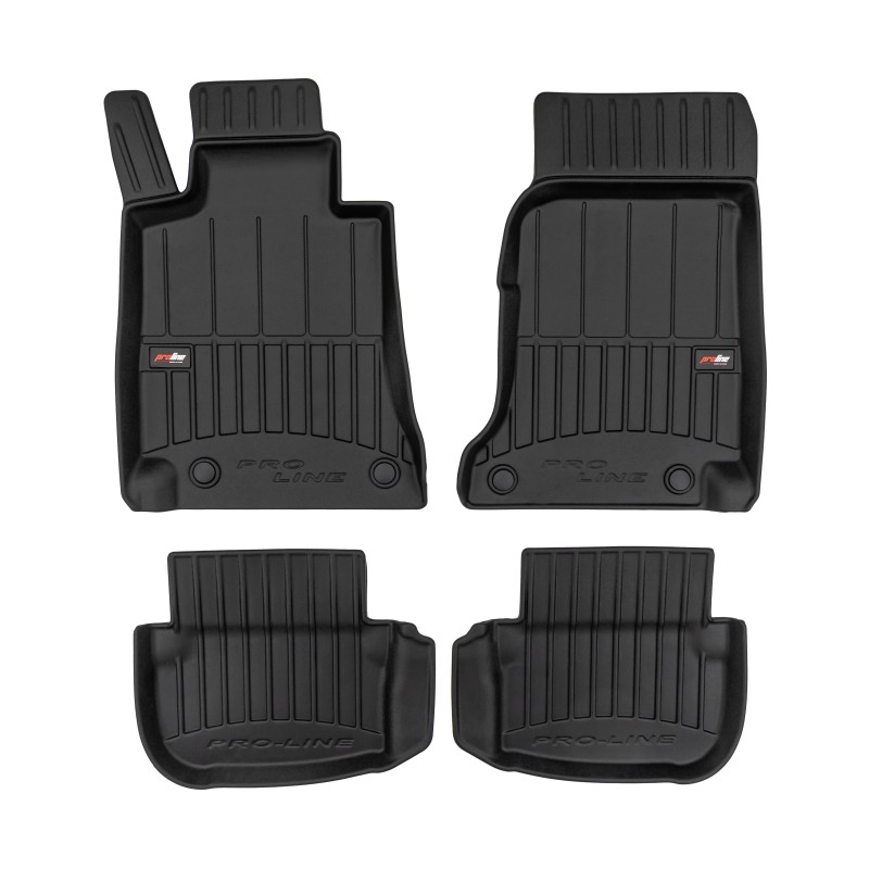 Tappetini compatibili con Mercedes-Benz Classe E C238 2017-2023, su misura in Gomma TPE